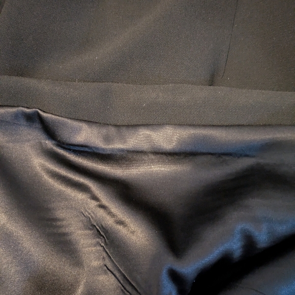 Sergio Hudson Mixed-Media Leather Cutout Body-Con Dress Black Size 4 - Picture 6 of 9